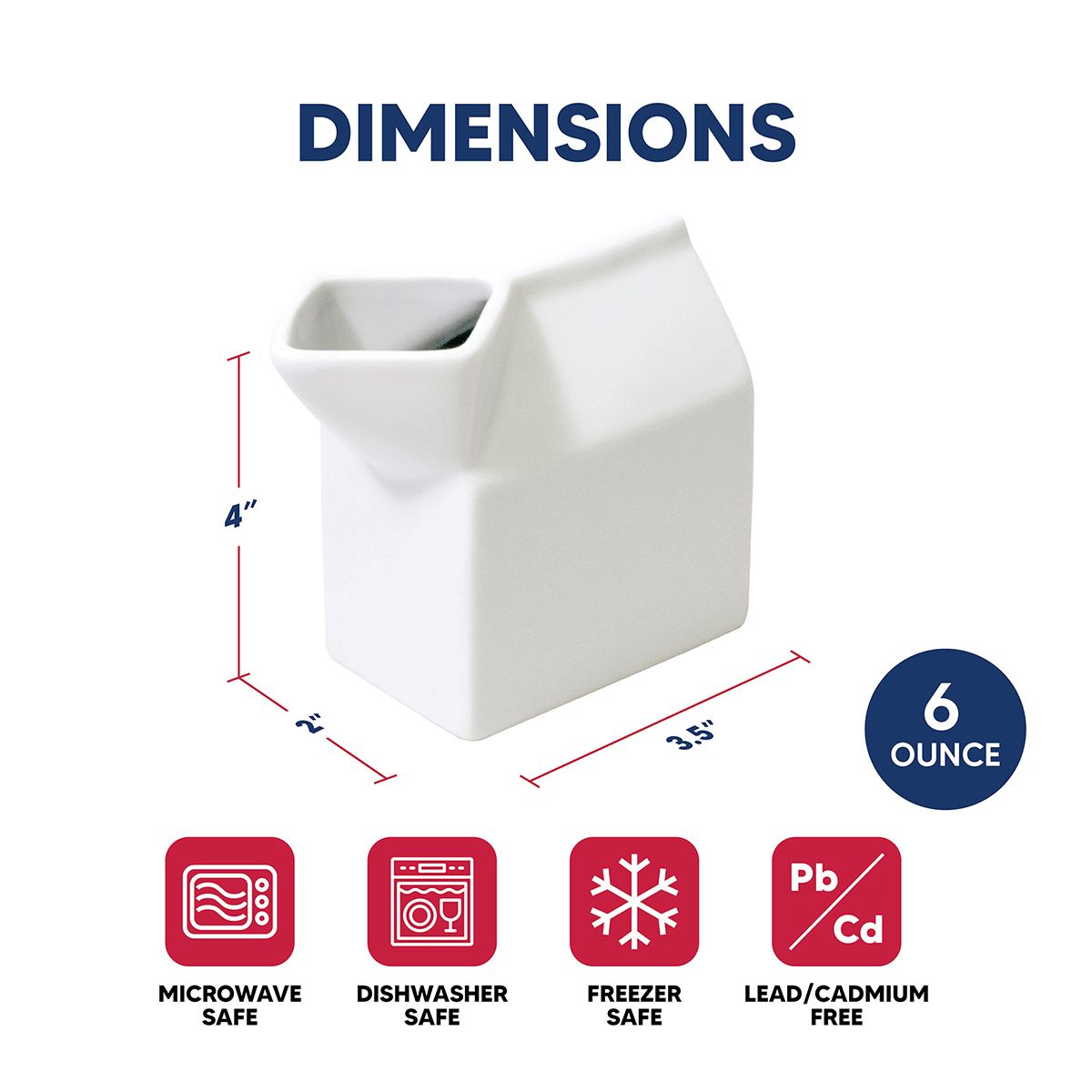 Creamer Milk Carton 6 oz