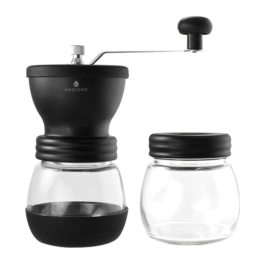 GROSCHE BREMEN MANUAL Ceramic Burr Coffee Grinder, Manual Coffee Grinder