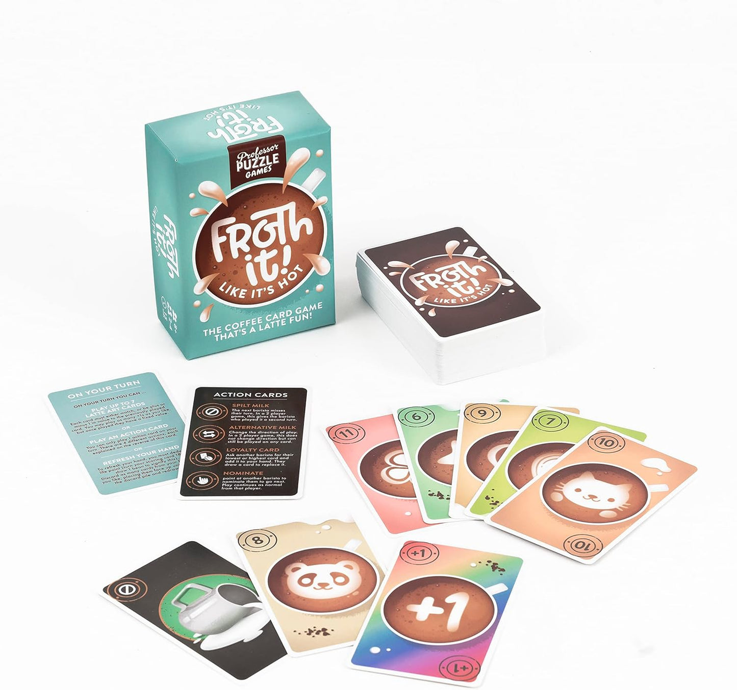 Froth It Like It’s Hot! card game