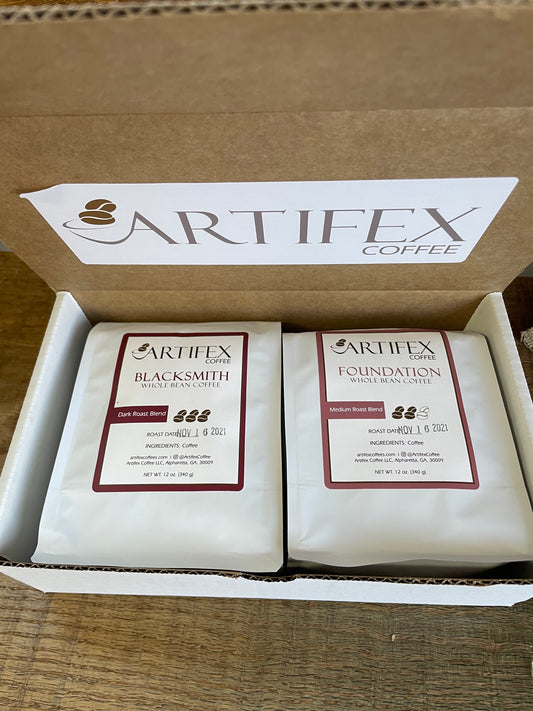 Gift Box, Two 12 oz bags