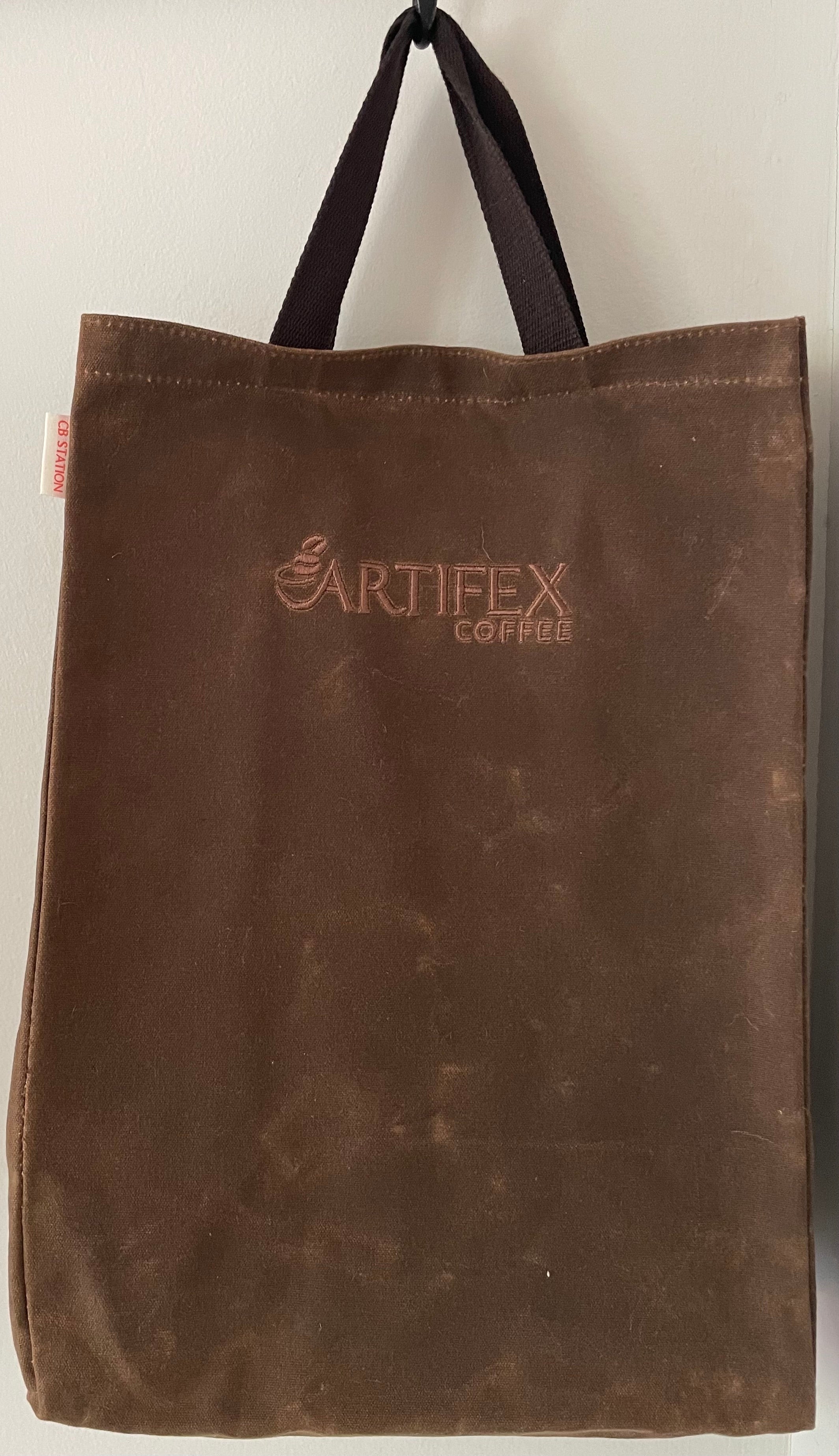 Waxed Canvas Coffee Bag