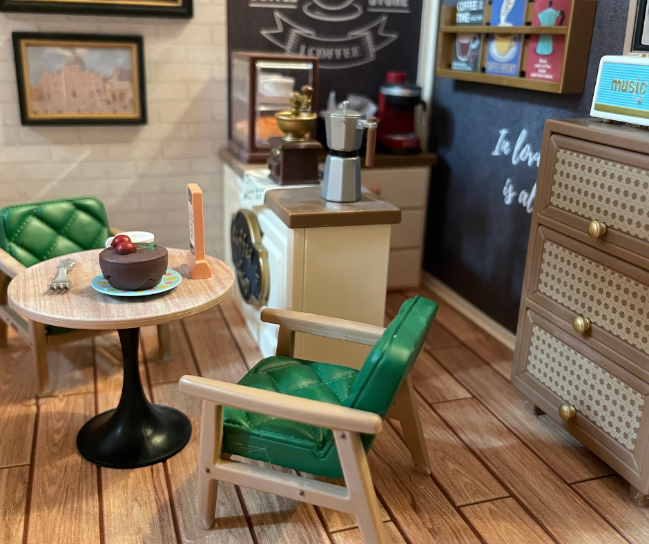 Rolife Daily Inspiration Cafe DIY Miniature House Kit