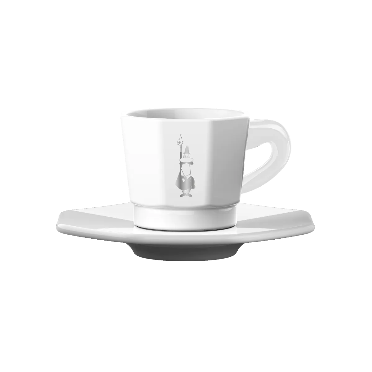 Bialetti Set of 4 Bialetti’s octagonal coffee cups