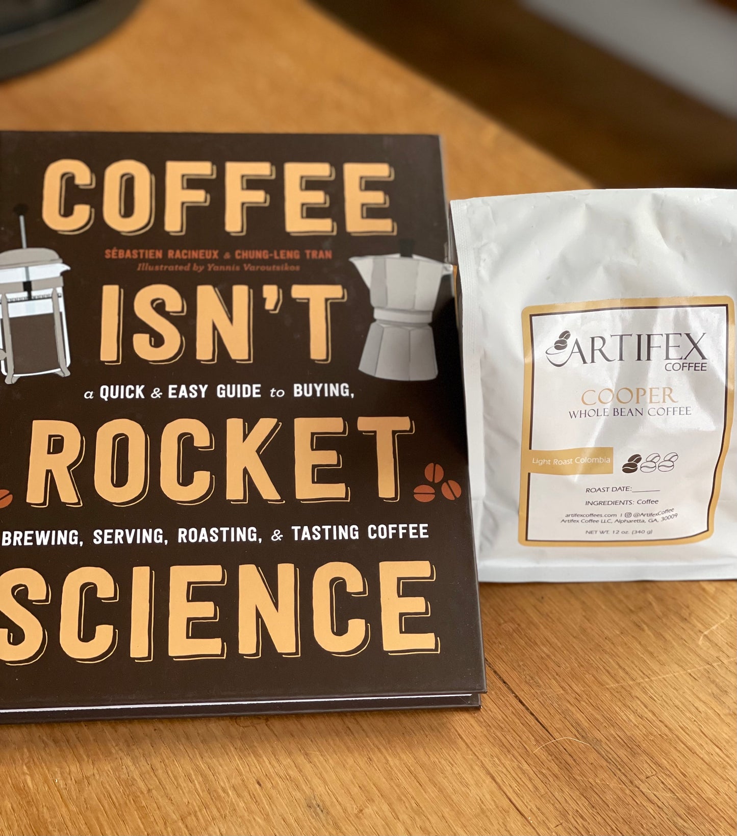 Coffee Isn’t Rocket Science - hardback book